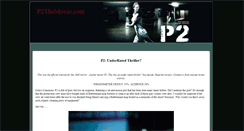 Desktop Screenshot of p2themovie.com