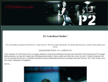 Tablet Screenshot of p2themovie.com